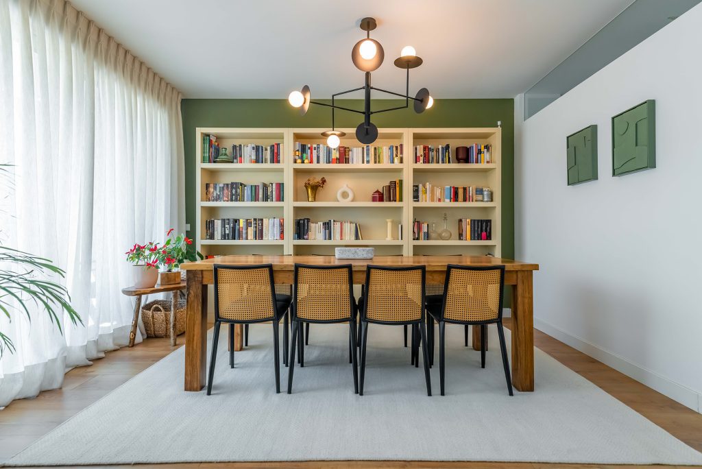 Decoración y amueblamiento a una casa en el norte de Madrid